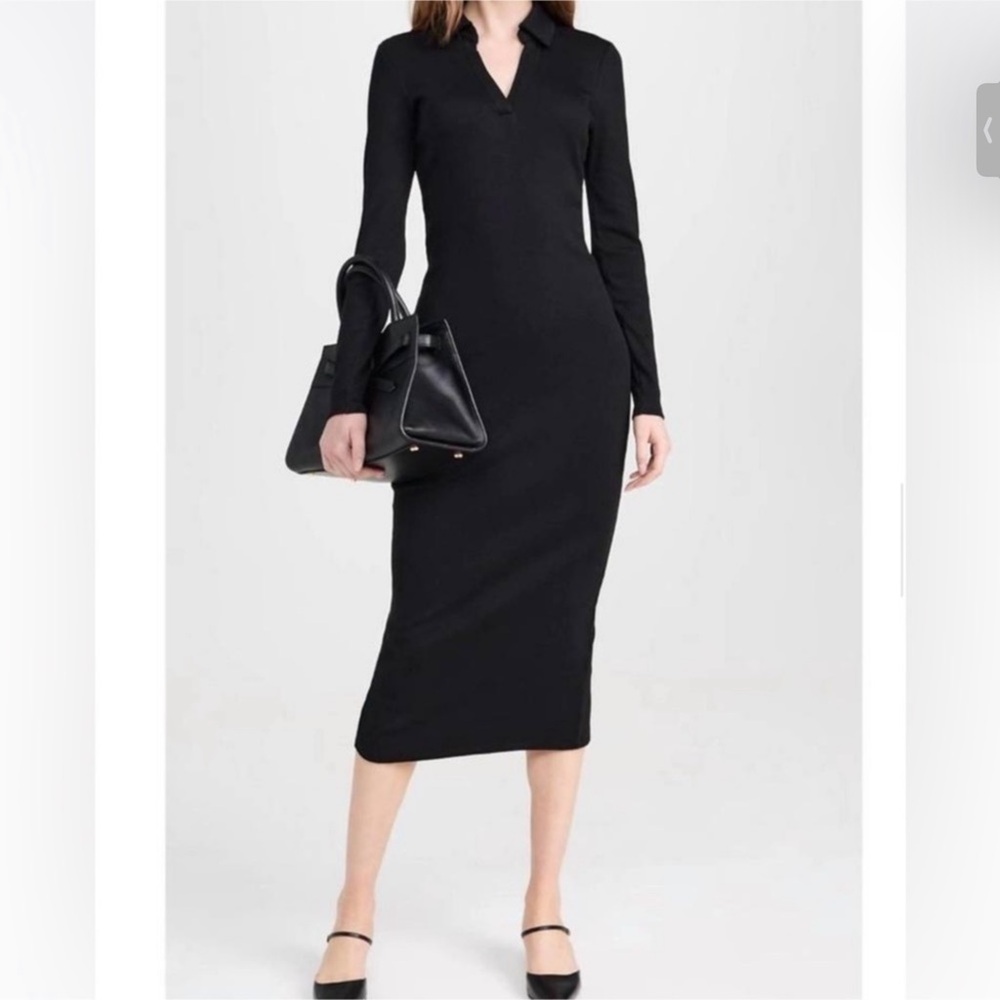 VERONICA BEARD jaxley dress in black Sz M